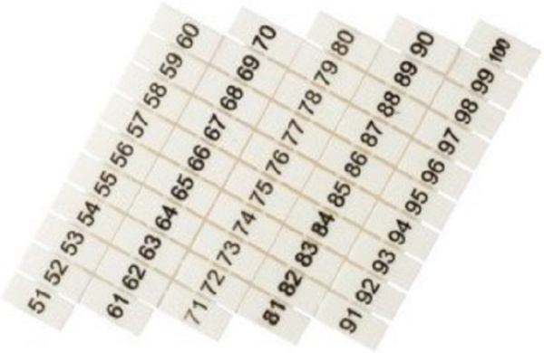 Изображение товара Клеммные колодки EKF zb-st-2.5-50-100 для DIN-рейки безвинтовое соединение