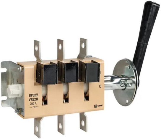 Изображение товара Выключатель-разъединитель EKF uvr32-35b31250 3-х полюсный 250 А