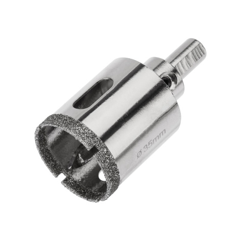 Изображение товара Алмазная коронка KRANZ KR-92-0011 для керамогранита и стекла 35 мм