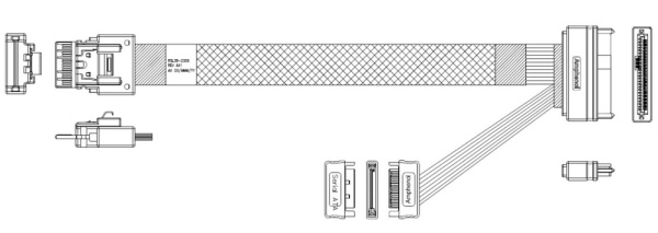 Изображение товара Кабель Amphenol RSL38-2309 для промышленных систем