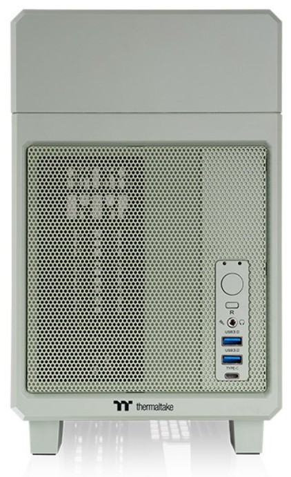 

Корпус mini-ITX Thermaltake TR100 CA-11A-00SENN-00 зелёный, без БП, 2*USB 3.0, TR100