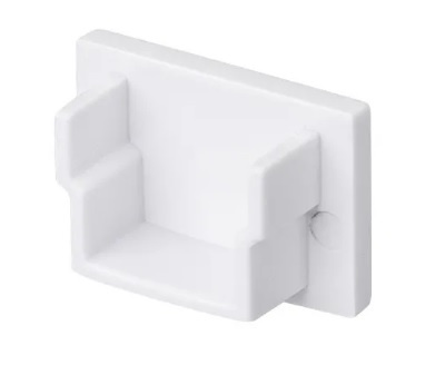 Изображение товара Белая заглушка Arlight 023895 для профиля ARH-DECORE-S12-LINE-EDGE