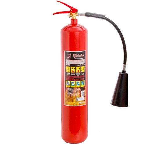 Огнетушитель ЯрПожИнвест ОУ-5 ВСЕ (бесшовная труба) углекислотный