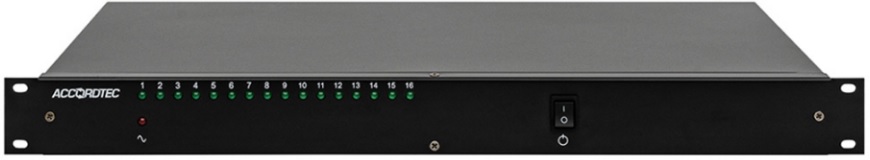 

Источник питания AccordTec AT-12/150 для установки в стойку 19" 1U 12В, AT-12/150