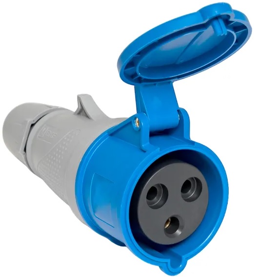 

Розетка переносная EKF ps-223-32-220-PRO 223 2P+PE 32А 220В IP44 PROXIMA, ps-223-32-220-PRO