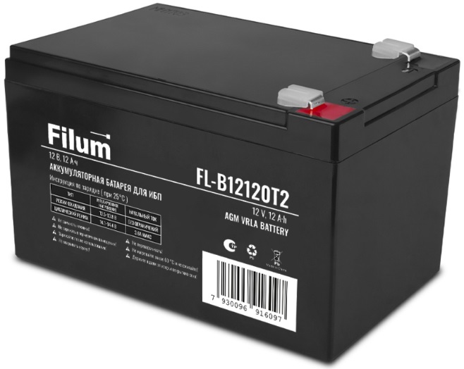 

Батарея для ИБП Filum FL-B12120T2, FL-B12120T2