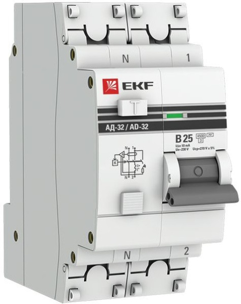 фото Автомат дифференциальный EKF DA32-25-B-10-pro в Уфе