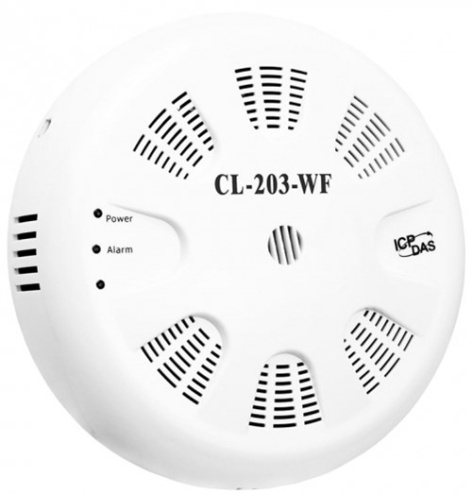 Изображение товара Многофункциональный датчик температуры влажности CO2 и CO ICP DAS CL-203-WF CR