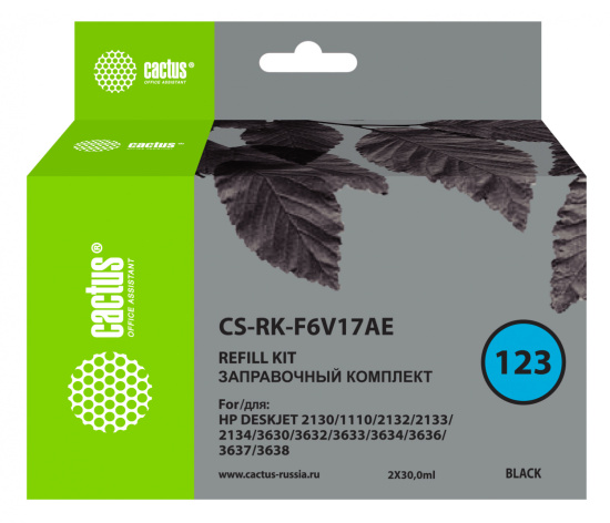 фото Чернила для заправки Cactus CS-RK-F6V17AE в Перми