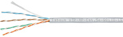 фото Кабель витая пара U/UTP 5e кат. 4 пары  Cabeus UTP-4P-Cat.5e-SOLID-LSZH-GY-100
