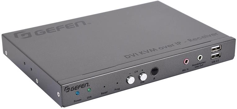 

Приемник Gefen EXT-DVIKA-LANS-RX сигналов DVI-D, USB, RS-232, аудио и ИК из Ethernet, EXT-DVIKA-LANS-RX