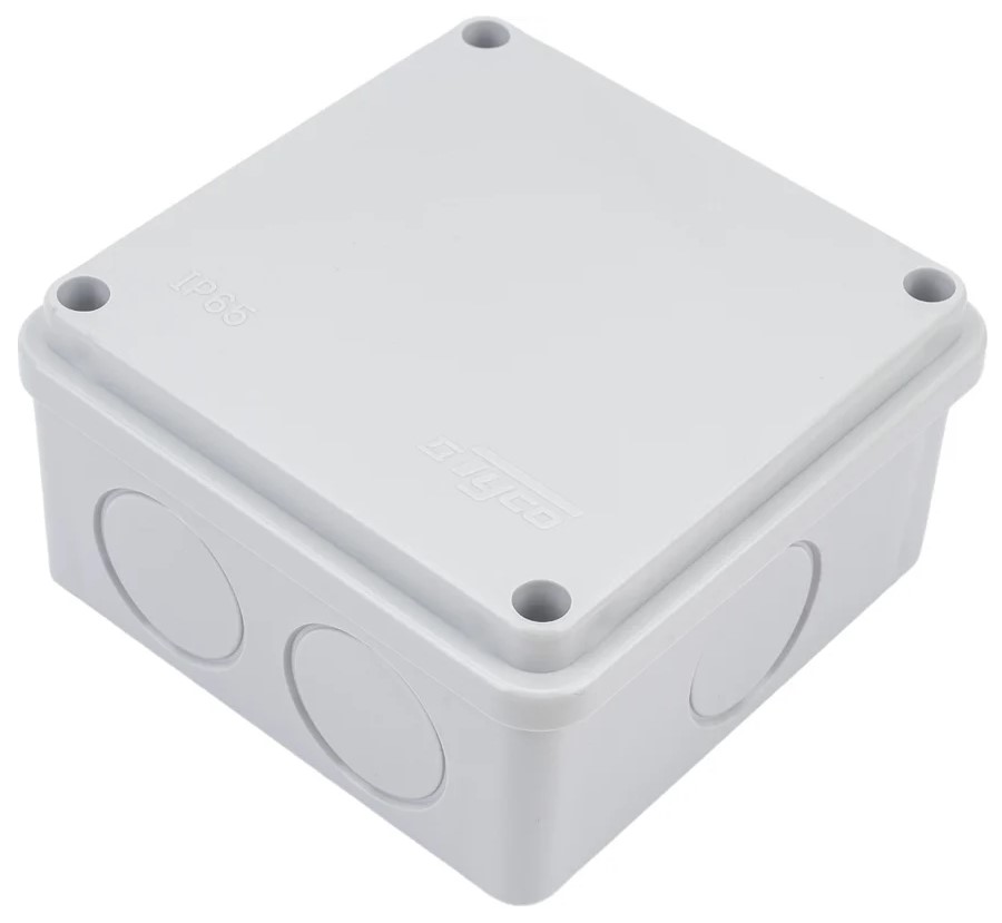 

Коробка распределительная RUVinil 67049 100х100х50мм IP54 (без вводов), 67049