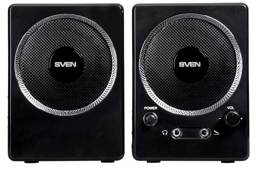 Компьютерная акустика 2.0 Sven 247 4 Вт, 90-20000 Гц, USB, черные