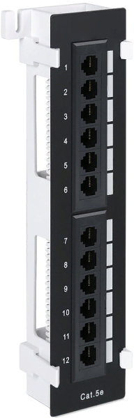 Изображение товара Патч-панель WRLine WR-PL-12-C5E-WL-D