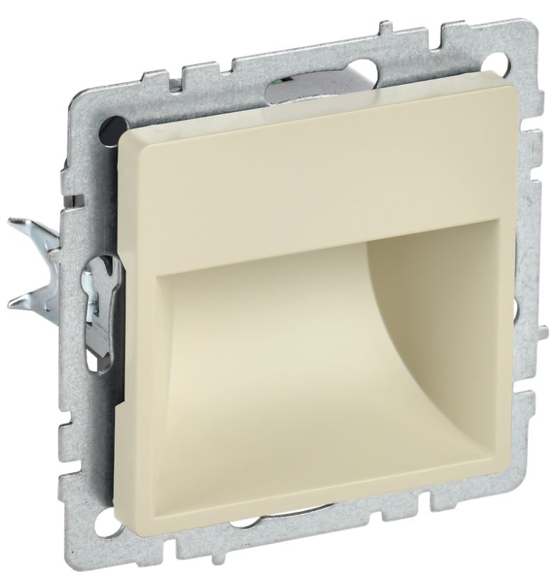 

Подсветка LED IEK BR-FL20-K10 BRITE встраиваемая ПЛ20-БрКр Бежевый, BR-FL20-K10