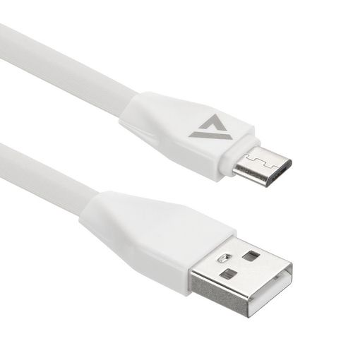 

Кабель интерфейсный ACD ACD-U920-M1W Life MicroUSB; USB-A TPE, 1м, белый, ACD-U920-M1W