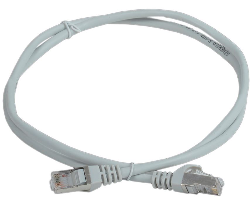 

Кабель патч-корд FTP 5e кат. 1м GENERICA PC01-C5EF-1M-G серый, PC01-C5EF-1M-G
