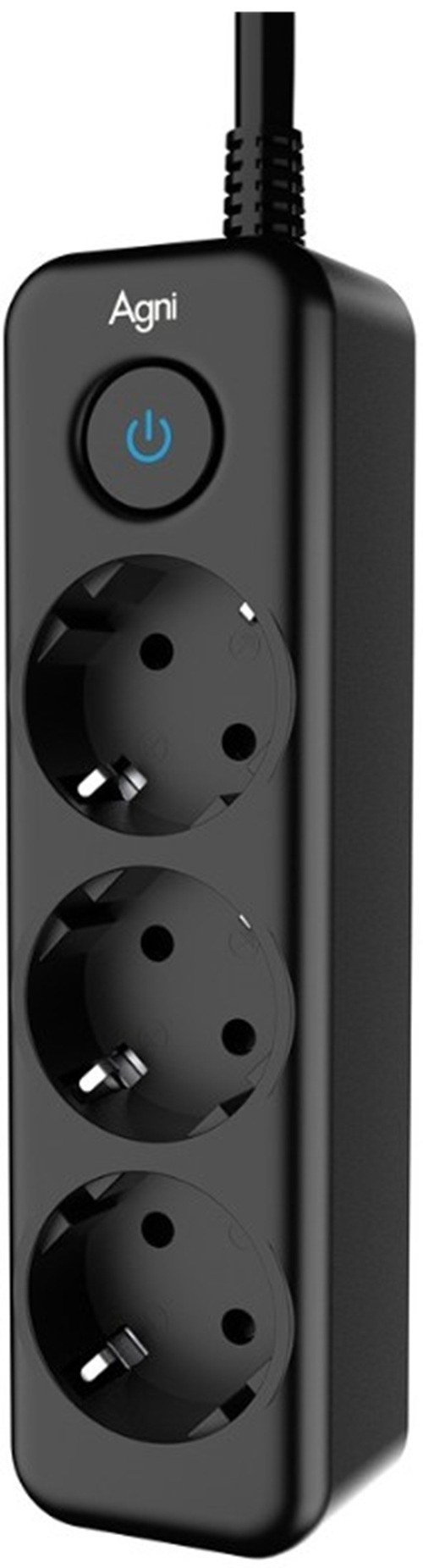 Сетевой фильтр AGNI TP-FD3E-2m-black