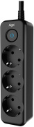 фото Сетевой фильтр  AGNI TP-FD3E-2m-black