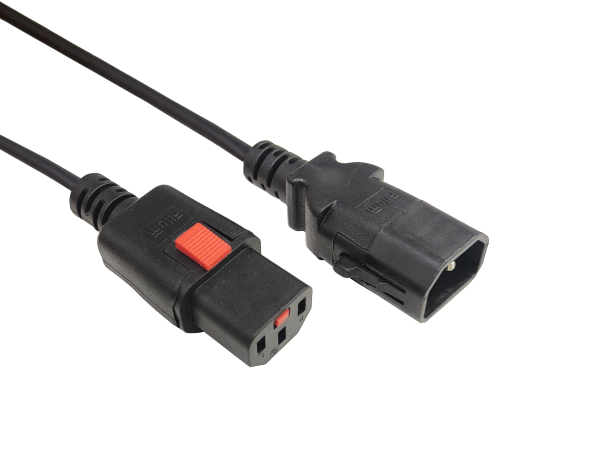 Изображение товара Кабель питания Filum FL-PC-C13F/C14F-C1-3.0-BK для ПК и периферийных устройств 3м