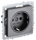 фото Розетка с заземлением  IEK BR-R11-16-K46 в Уфе