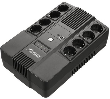 Изображение товара Источник бесперебойного питания Powerman Brick 650 PLUS