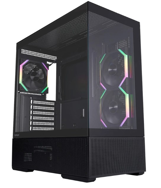 

Корпус ATX 1STPLAYER CV7 ARGB CV7-BK-2FAR-2FH7R-1FH7 без БП, CV7 ARGB