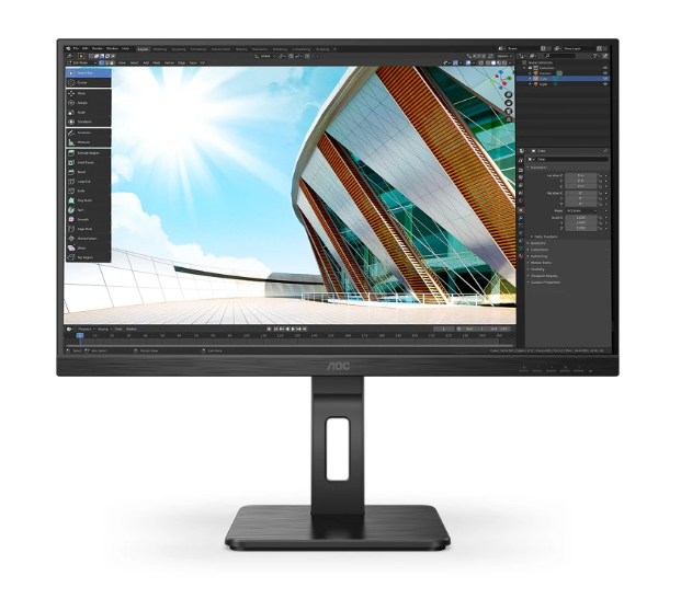 

Монитор 27" AOC Q27P2Q 2560x1440, 4 ms, 300 cd/m, 50000000:1, 178°/178°, IPS, +HDMI, +Displ, Pivot, Q27P2Q