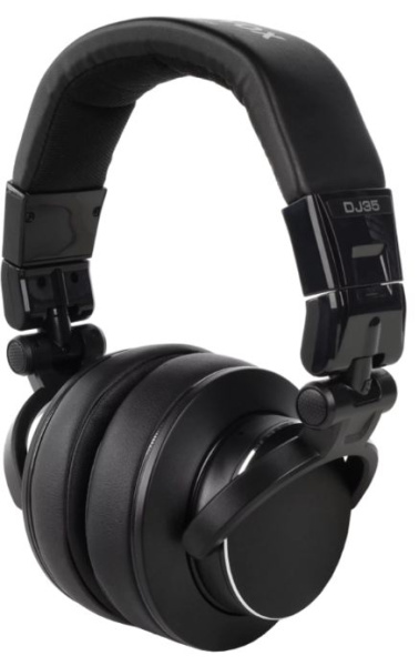 Изображение товара Проводные наушники Axelvox DJ35, Проводной, Накладные, Черный, [DJ35]