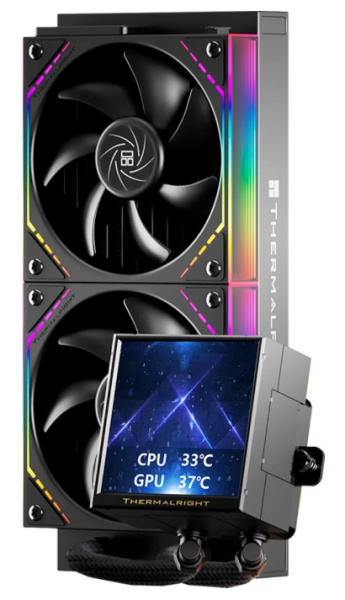 Изображение товара Система охлаждения Thermalright Peerless Vision 240 ARGB Black для ПК