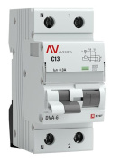 фото Автомат EKF rcbo6-1pn-13C-300-ac-av