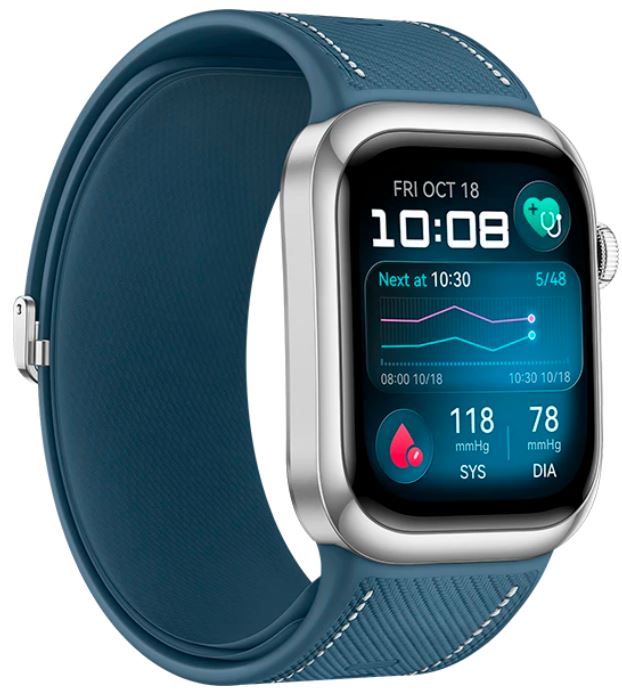 

Часы Huawei D 2 55020FJV 46mm Blue Composite Leather Strap, D 2