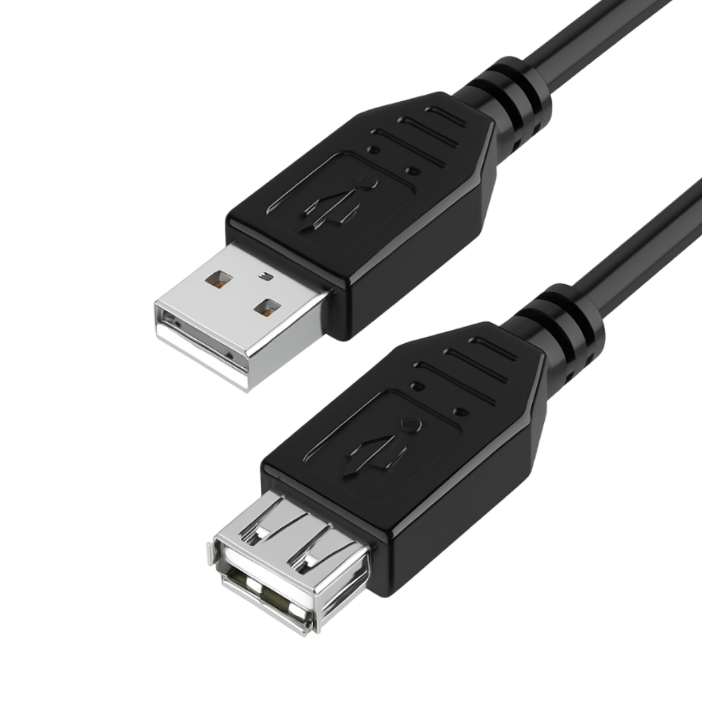 фото Кабель интерфейсный USB 2.0 удлинитель  5bites UC5011-030C