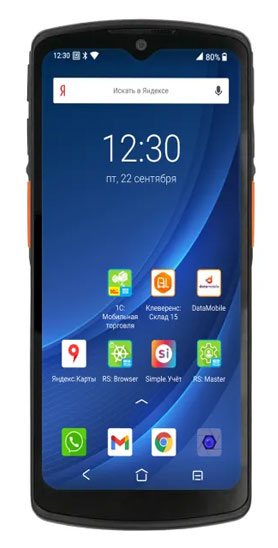 

Терминал сбора данных Urovo DT66 DT66-13Q3HSR4G6EU 2D HS7 SR/AND13/WIFI/BT/4G/4GB/64GB/6-KEY, DT66