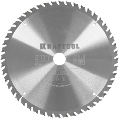 Изображение товара Диск пильный Kraftool Optima для резки дерева и пластика высокого качества