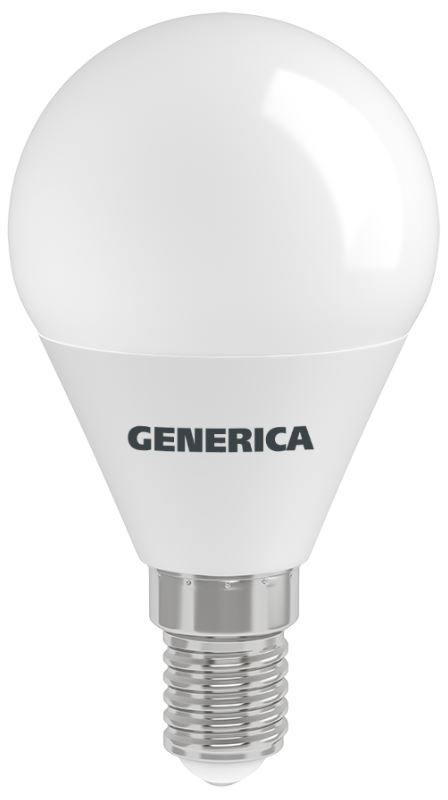 

Лампа светодиодная GENERICA LL-G45-12-230-30-E14-G G45 шар 12Вт 230В 3000К E14 (кратность 10шт), LL-G45-12-230-30-E14-G