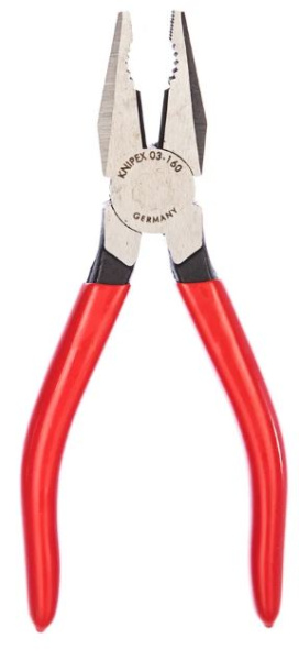 Изображение товара Плоскогубцы Knipex KN-0301160 профессиональные 160 мм