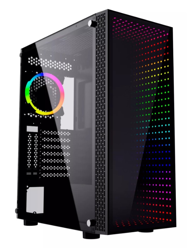 

Корпус ATX GMNG GG-CC120 черный, боковое окно из закаленного стекла, без БП, 6x120mm, 5x140mm, 2xUSB2.0, USB3.0, audio, bott PSU, GG-CC120