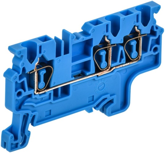 

Клемма пружинная IEK AF-CT40-00-3-K07-002 CX2.5-3 BU 2,5мм2 трехконтактная синяя ARMAFIX, AF-CT40-00-3-K07-002