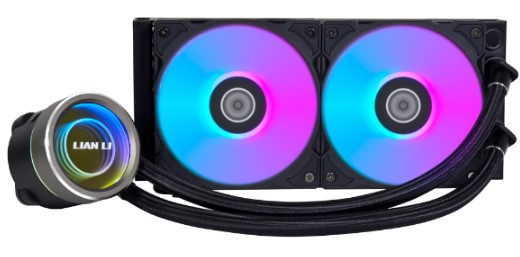 

Система охлаждения жидкостная Lian Li G89.GA2T24INB.R0 LGA1200/1700/1851/AM4/AM5 (2*120mm, 2100rpm, 61.3CFM, 29dBa), G89.GA2T24INB.R0