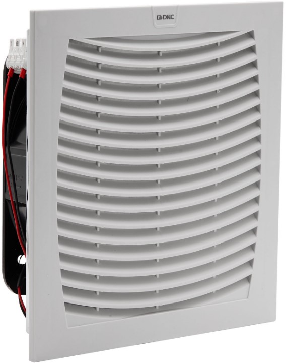 

Вентилятор с фильтром DKC R5MCV25012 ЭМС 480 м3/ч, 12В DC, 255х255 мм, IP54, R5MCV25012
