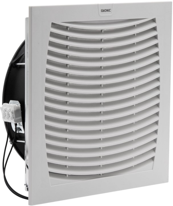 

Вентилятор с фильтром DKC R5MCV25115 ЭМС 500 м3/ч, 115В AC, 255х255 мм, IP54, R5MCV25115