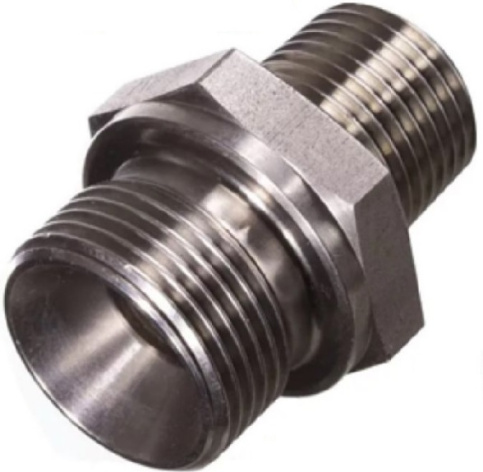 Изображение товара Штуцер DoorHan RV301.0604 1/4х3/8 дюйма для гидравлических систем