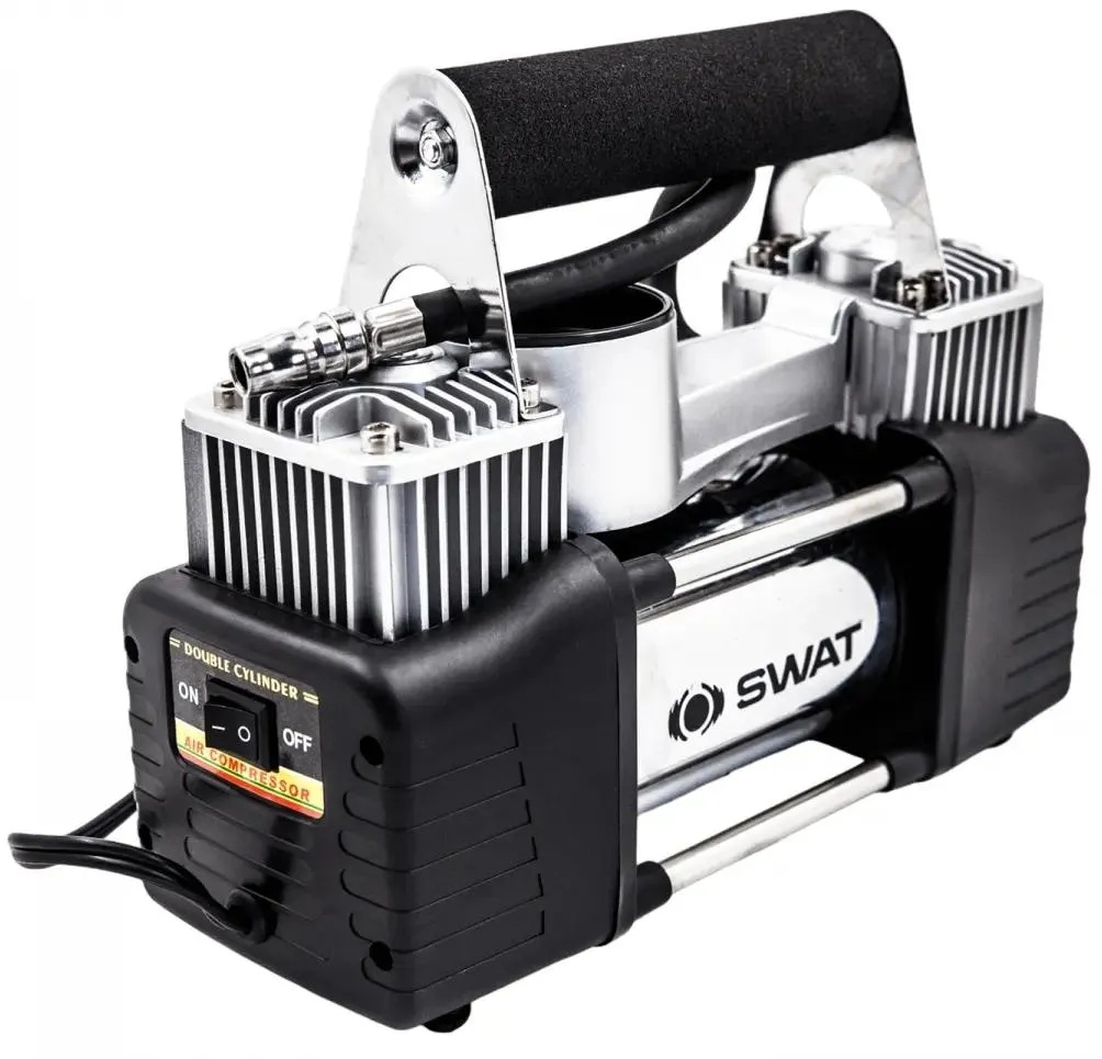 

Компрессор автомобильный SWAT SWT-306 шланг 5м, SWT-306