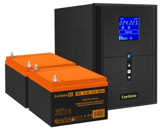 фото Комплект  Exegate SineTower SZ-2000.LCD.AVR.3SH.1C13.USB в Казани