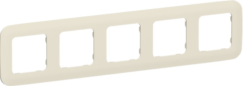 

Рамка пятерная IEK FI-M52-31-20-K86 FLITE РУ-5-А-ФлСл сливочный, FI-M52-31-20-K86