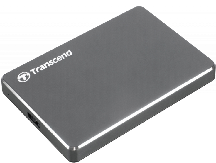 

Внешний жесткий диск 2.5'' Transcend TS1TSJ25C3N 1TB StoreJet 25C3 USB 3.0 серый, TS1TSJ25C3N