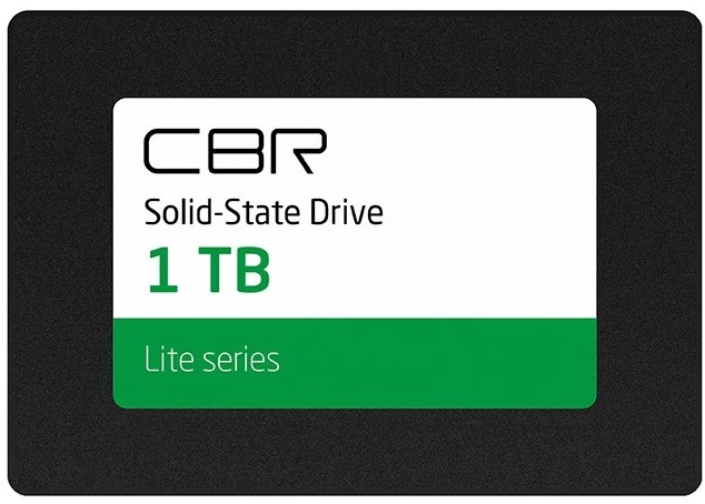 

Накопитель SSD 2.5'' CBR SSD-001TB-2.5-LT22 Lite, SM2259XT, 1TB, SATA 6Gb/s, 3D TLC NAND, 550/520MB/s, TBW 500, SSD-001TB-2.5-LT22