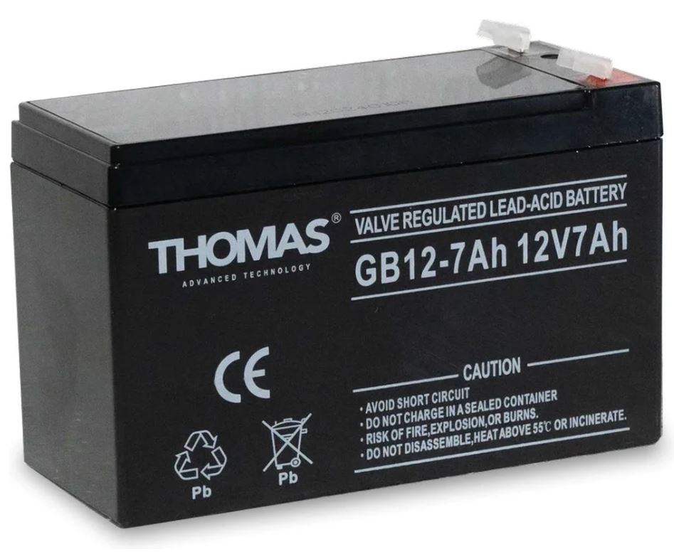 Батарея Thomas GB12-7(Thomas) 12V7Ah