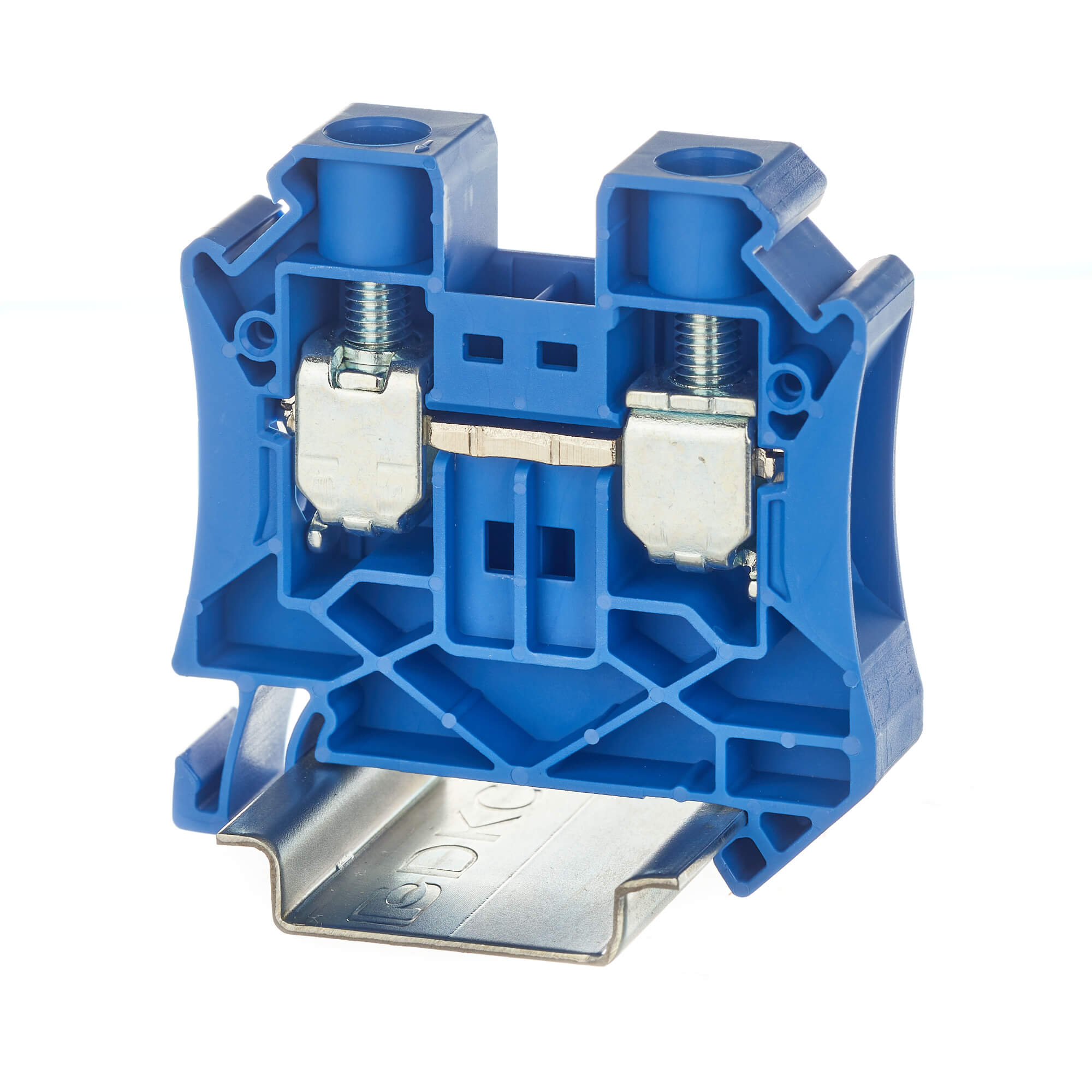 

Клемма проходная DKC TUR-16-BU винтовой зажим, 2 точки подключения, 16 кв.мм, синяя, "Nuputuk", TUR-16-BU